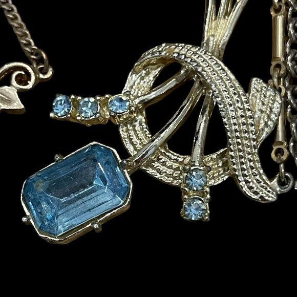 Rhinestone Recovery Lot Jewelry Findings & Crafting Vintage Lot Of 4 Necklaces - Picture 2 of 16